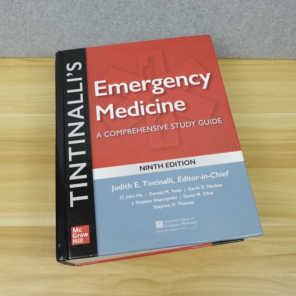 Tintinalli's Emergency Medicine: A Comprehensive Study Guide Hardcover